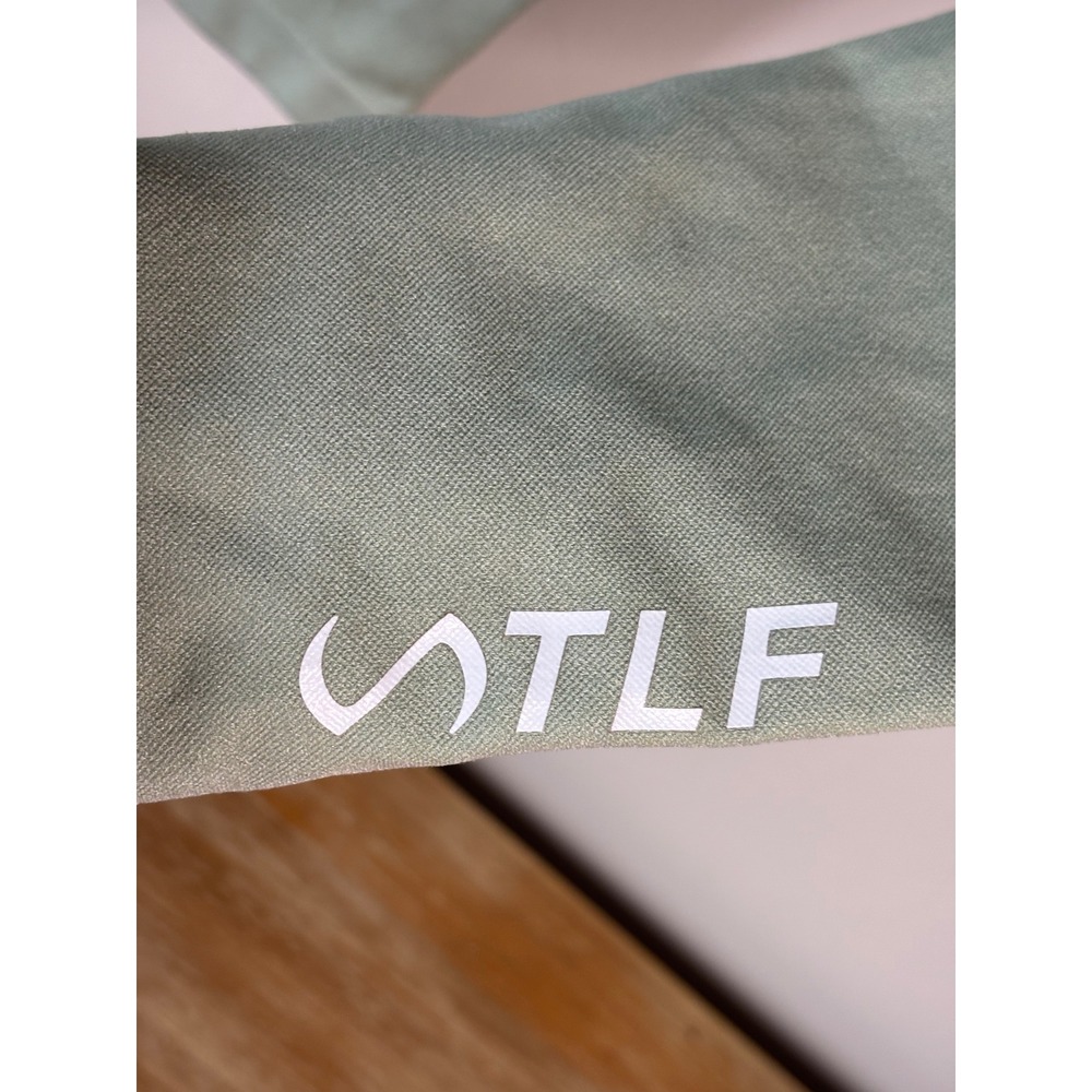 STLF Sage Green‎ Seamless High Waist Leggings Workout Athleisure Activewear SZ S - Picture 4 of 6